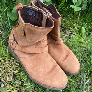 Teva Leather Ankle Boots